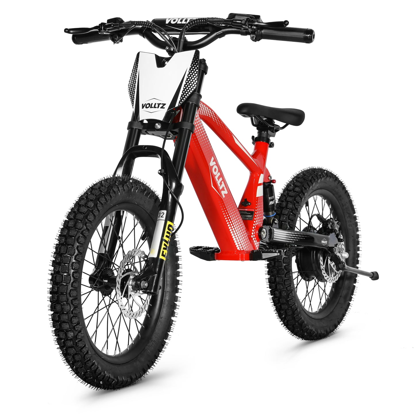 Volltz 18 Kids Electric Balance Bike - RED