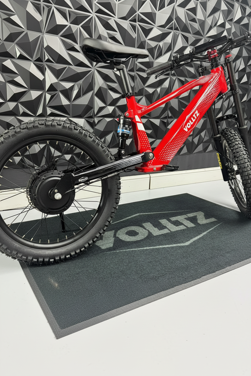Volltz 18 Kids Electric Balance Bike - RED