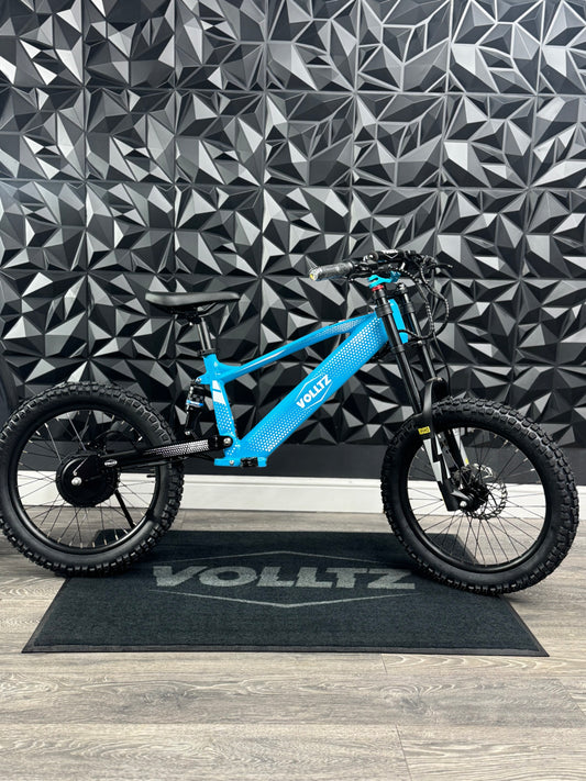 Volltz 18 Kids Electric Balance Bike - BLUE