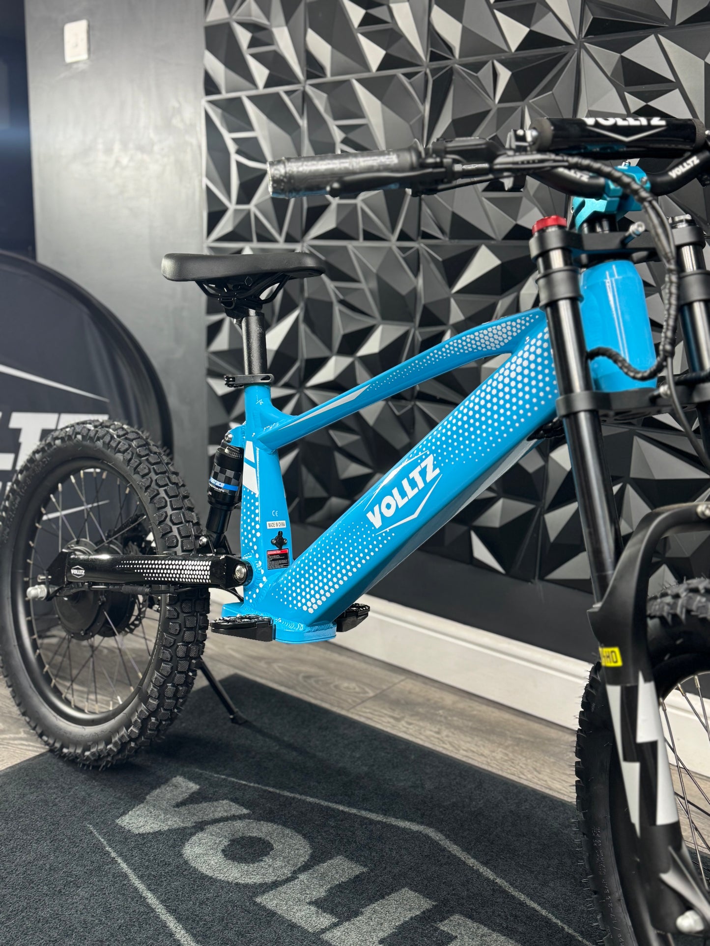 Volltz 18 Kids Electric Balance Bike - BLUE