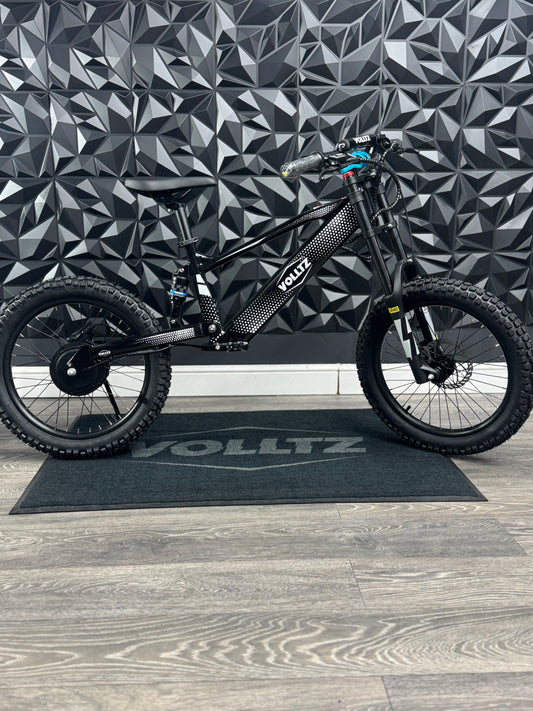 Volltz 18 Kids Electric Balance Bike - BLACK