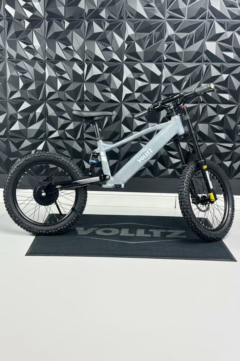 Volltz 18 Kids Electric Balance Bike - GREY